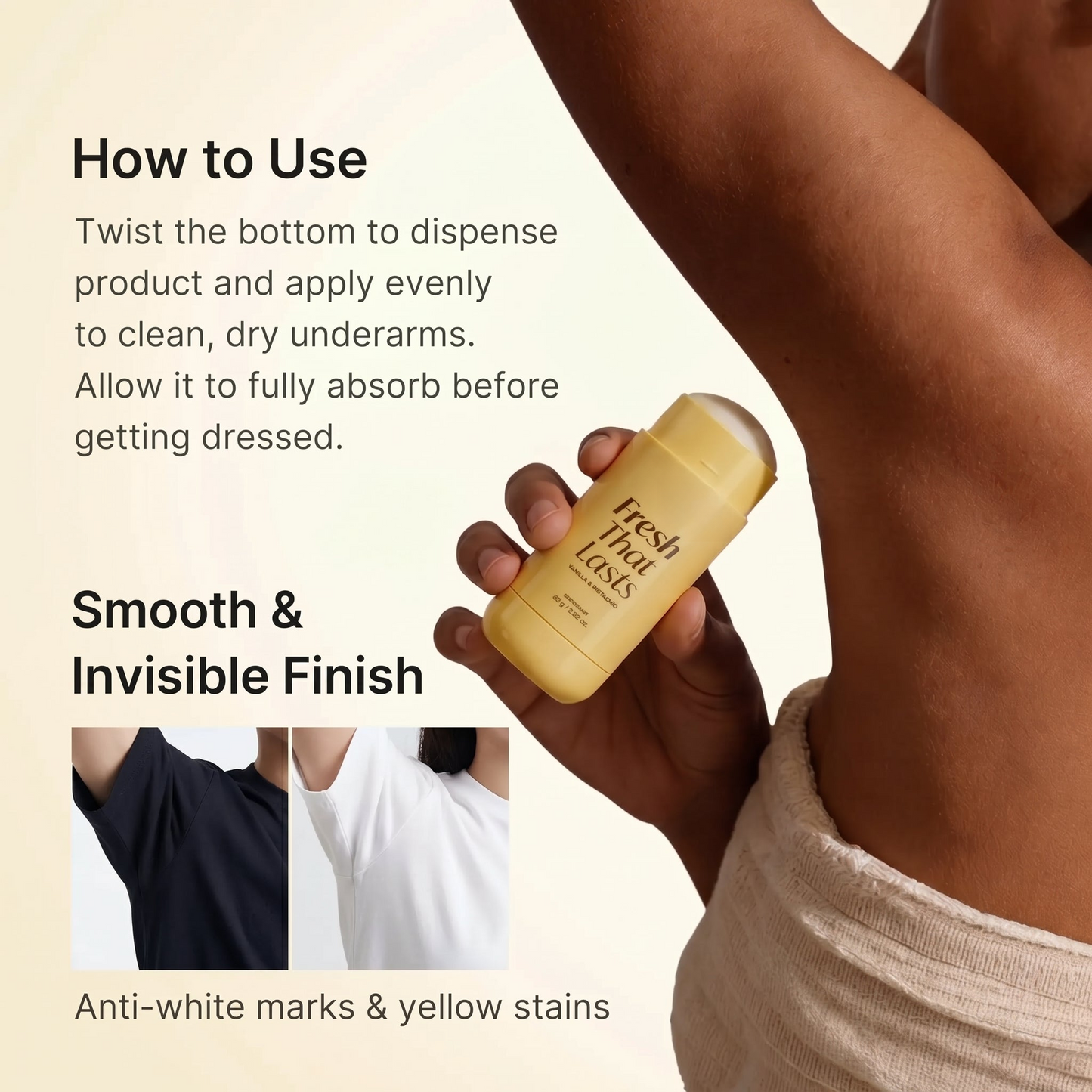 Vanilla Pistachio Aluminum Free Deodorant