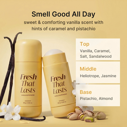 Vanilla Pistachio Aluminum Free Deodorant