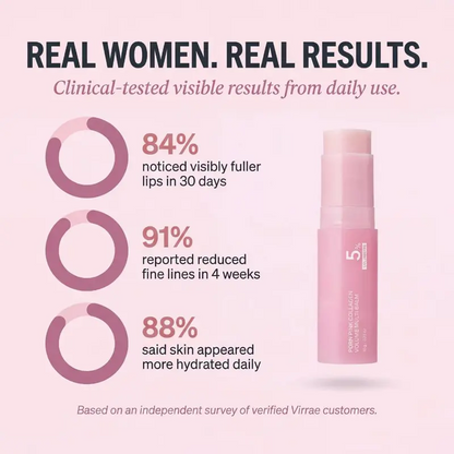 PDRN Pink Collagen Volume Multi Balm Stick for Plumping and Glow
