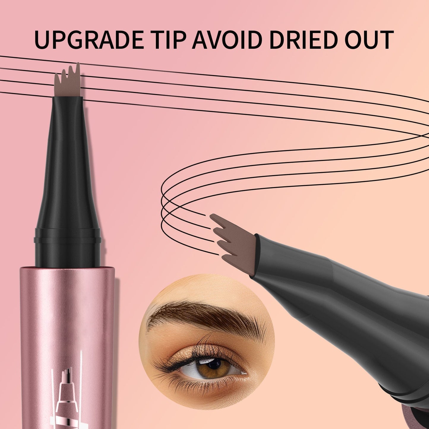 🔥Last Day | Buy 1 Get 1 Free Natural Stroke Brow Pen