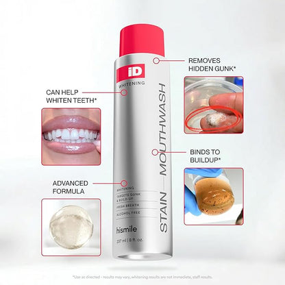 HiSmile ID Stain Whitening Mouthwash