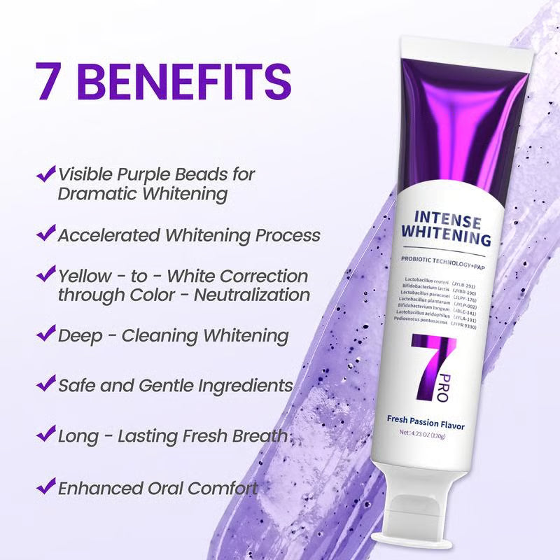 New 7-Pro Intensive Toothpast
