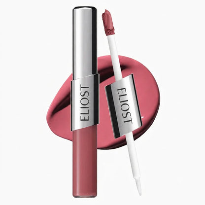 Perfect Twin Lip — Dual-Ended Liquid Lipstick with Velvet Matte Color and Glossy Shine