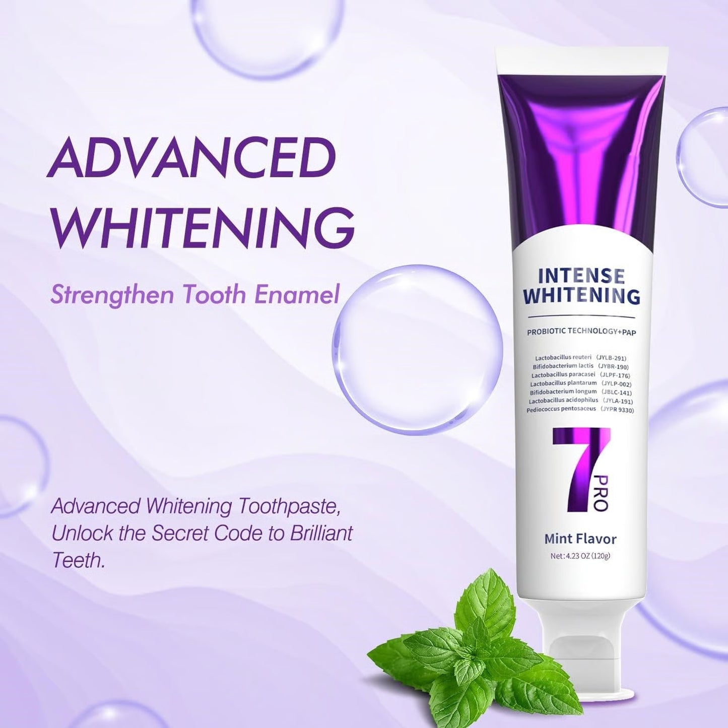 New 7-Pro Intensive Toothpast