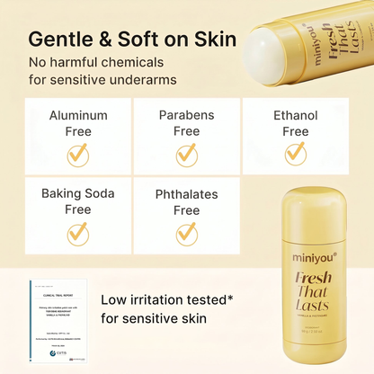 Vanilla Pistachio Aluminum Free Deodorant