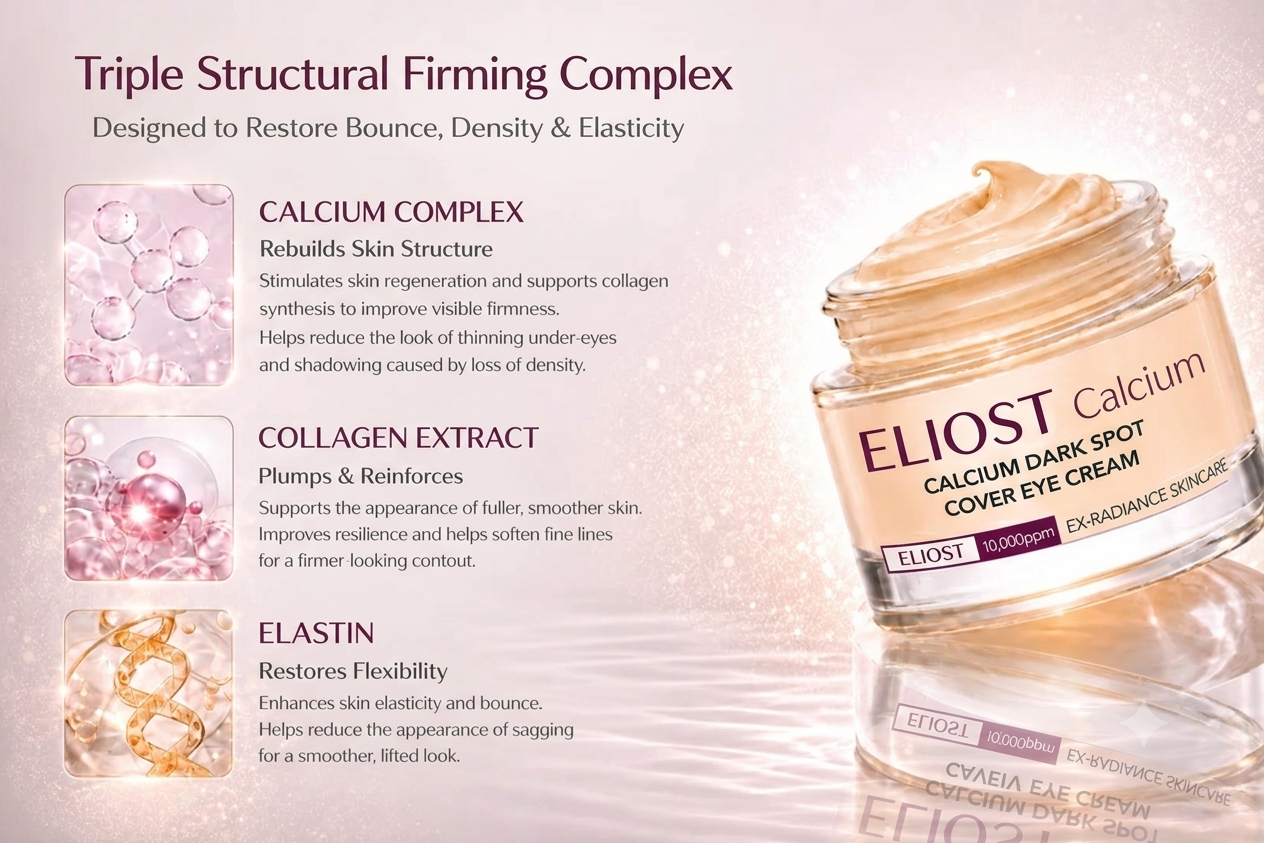 🔥LAST DAY 50% OFF!! ELIOST Korean Calcium Dark Spot Eye Cream