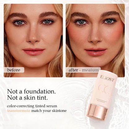 CC Tinted Serum: Hydrating & Waterproof Coverage