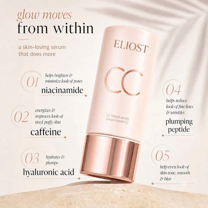 CC Tinted Serum: Hydrating & Waterproof Coverage